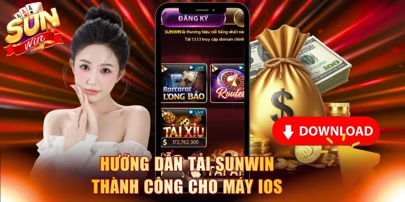 Hướng dẫn tải Sunwin thành công cho máy iOS